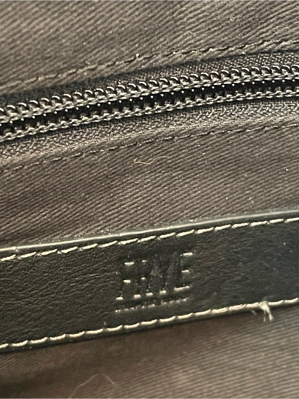 Frye Black Leather Crossbody Saddle Bag - Picture 8 of 8